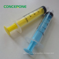 Sterile 3 Parts Plastic Syringe with Luer Lock & Luer Slip